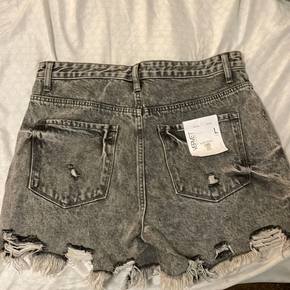 Vervent gray jean shorts, never wore with tags.